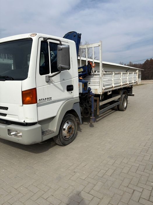 Nissan Atleon cu macara,basculabila