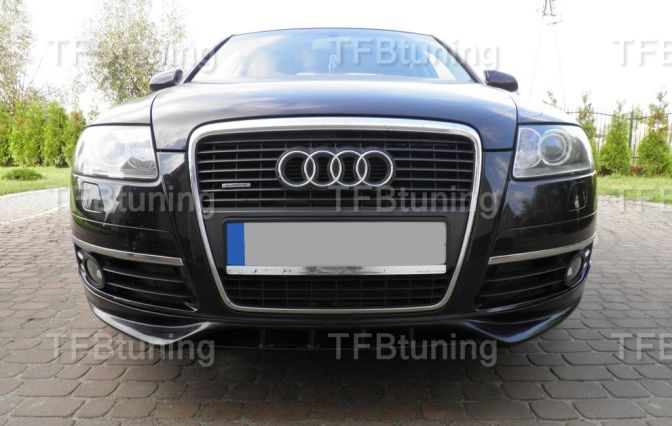 Prelungire bara fata fusta spoiler lip Audi A6 C6 04-08 SLINE S-LINE