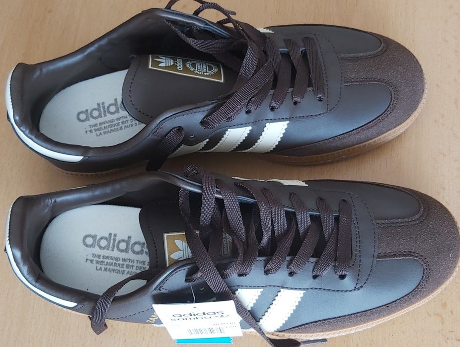 adidas Samba Dark Brown/Off White