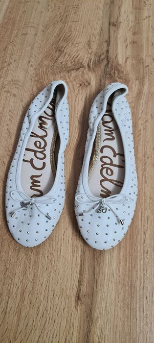 Balerini Sam Edelman,piele naturala,botine,pantofi dama