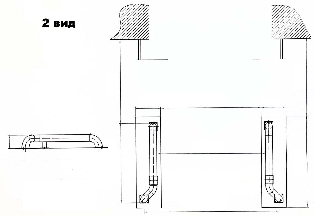 Изработка, доставка и монтаж на водачи за паркиране за товарен пункт.