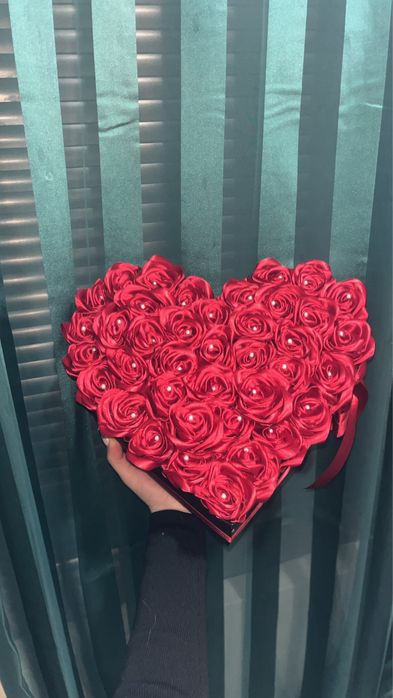 Свети Валентин| Ръчно изработени букети