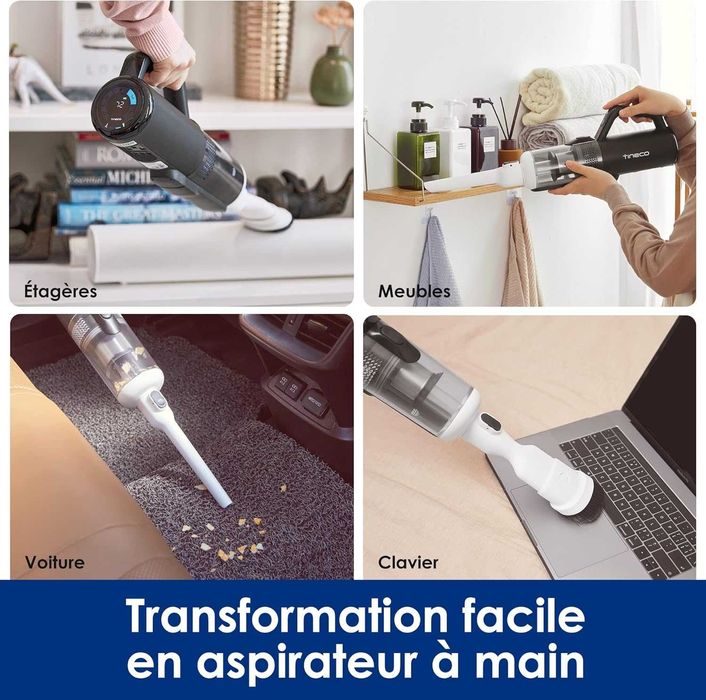 Вертикална прахосмукачка Tineco Floor One S5 COMBO + сухо и мокро 3в1