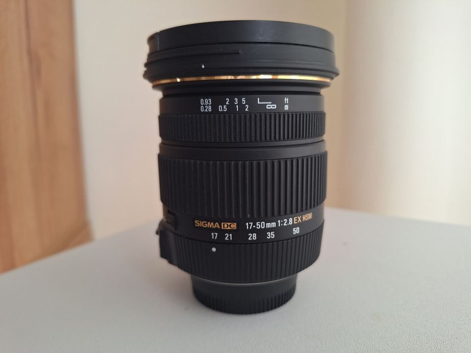 Nikon D7200 + обектив Sigma 17-50mm, f2.8