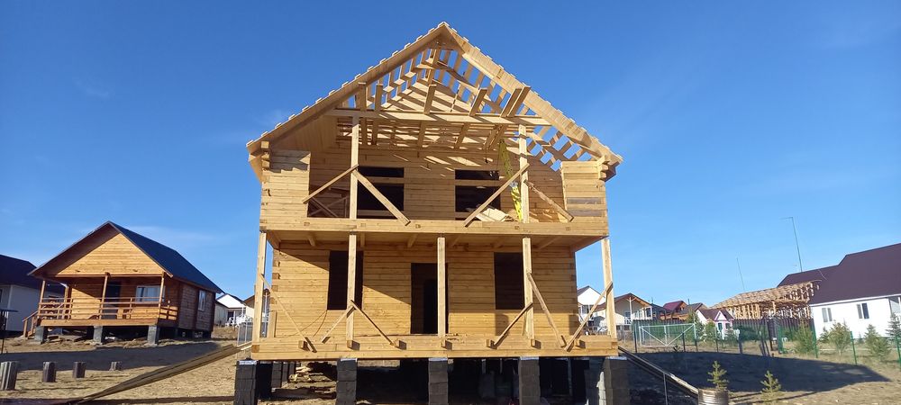 Дома,,беседки,навесы,летники-каркасные,крыши