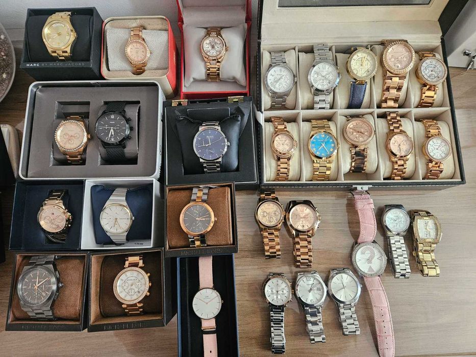 Часовници Michael Kors,  Fossil, Guess & Tommy Hilfiger