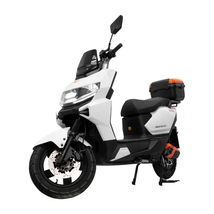 Scuter electric RURIS PILOT SX720A Alb, 2500W, baterie 72V 32Ah, autonomie până la 92 km