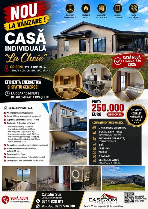 Casa individuala de vanzare