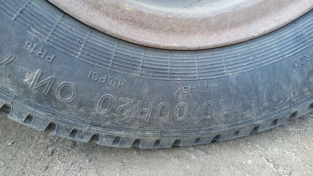 Резина с дискам 10.р20