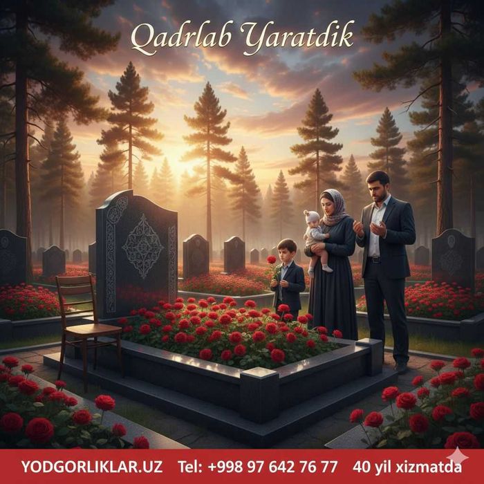 Yodgorlik Qabr Tosh Chirchiq Bo'stonliq Надгробия Чирчик Бустанлик