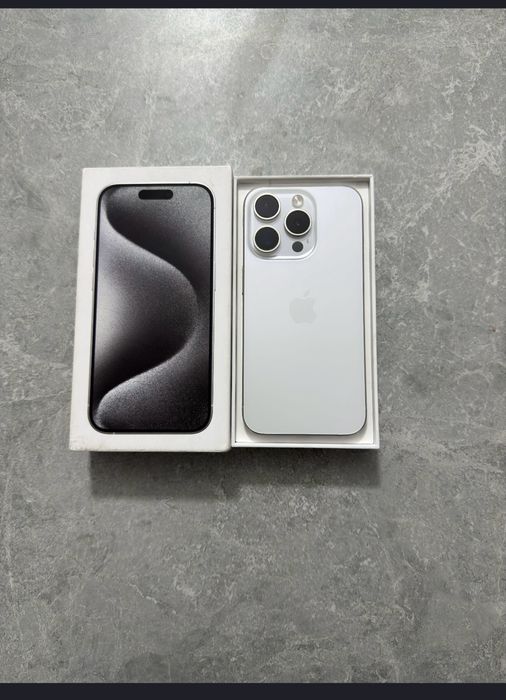 Iphone 15pro natural titanium