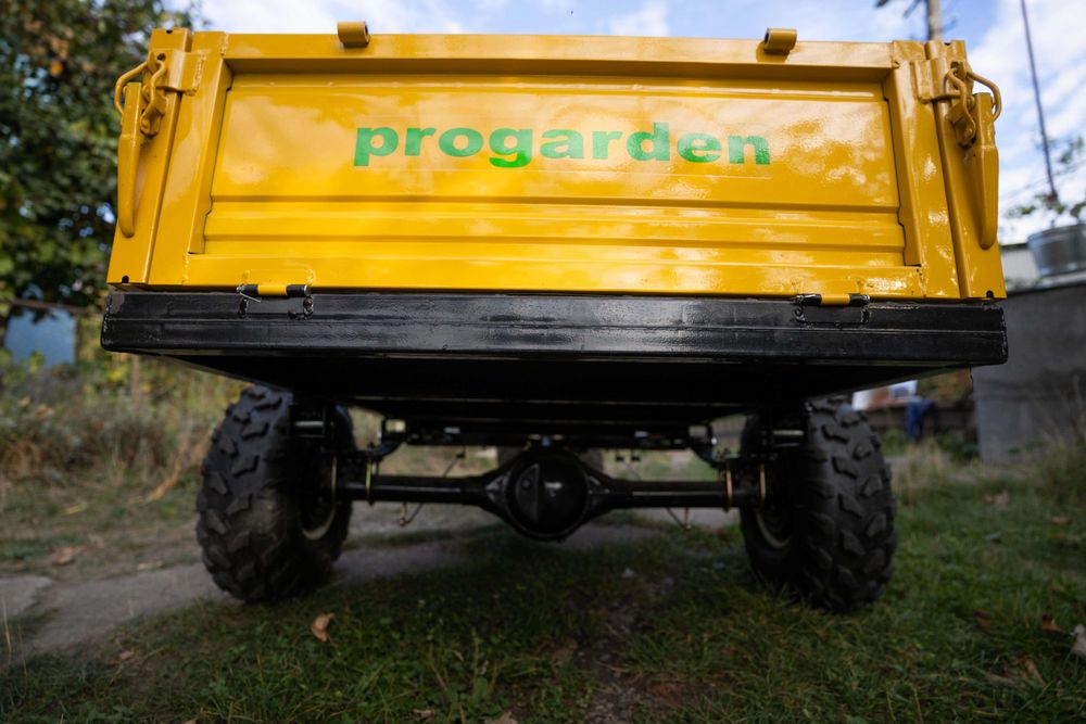 Motocultor ProGarden NOU cu remorca si accesorii