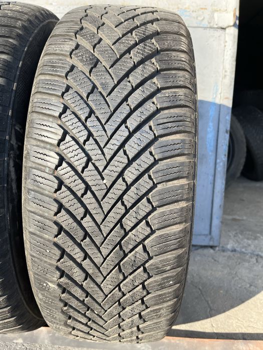 2 бр. зимни гуми 205/55/16 Continental 7 mm DOT 3818