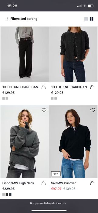 Жилетка MY ESSENTIAL WARDROBE (вълна и алпака)