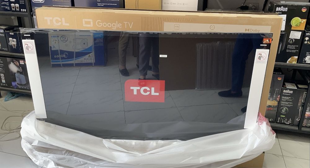 Телевизор TCL 55 4K smart Tv модель 2025 V6C Доставка бесплатно