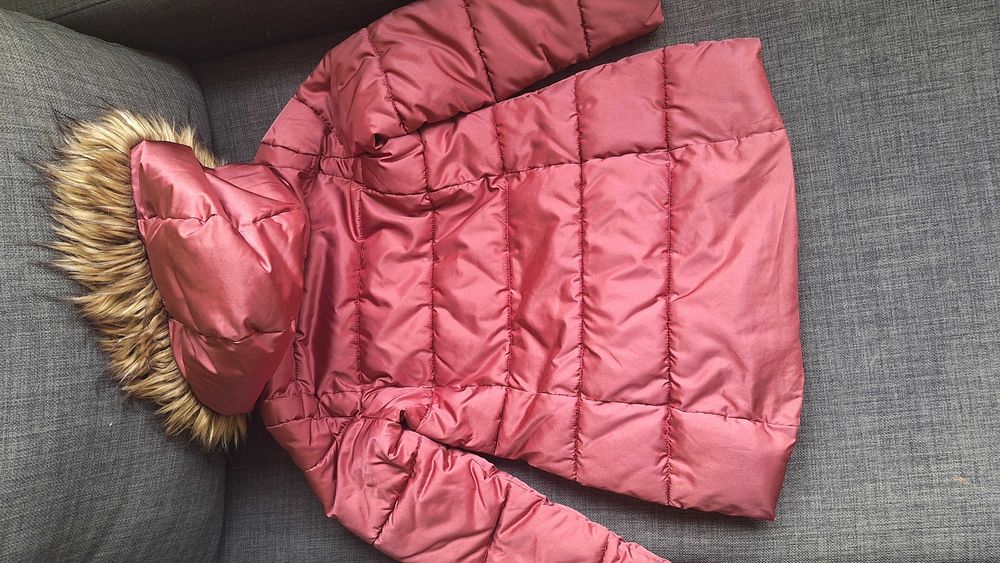 Детско зимно яке за момиче H&M 128