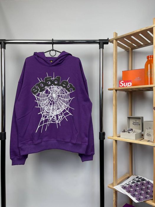 Sp5der & Young Thug Grey Hoodie | Hanorac Young Thug ( 8 colours )