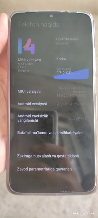 Redmi 9t sotiladi arzon aybi IMEI