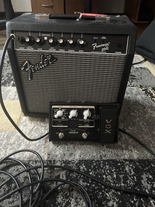 Amplificator chitara electrica + pedala
