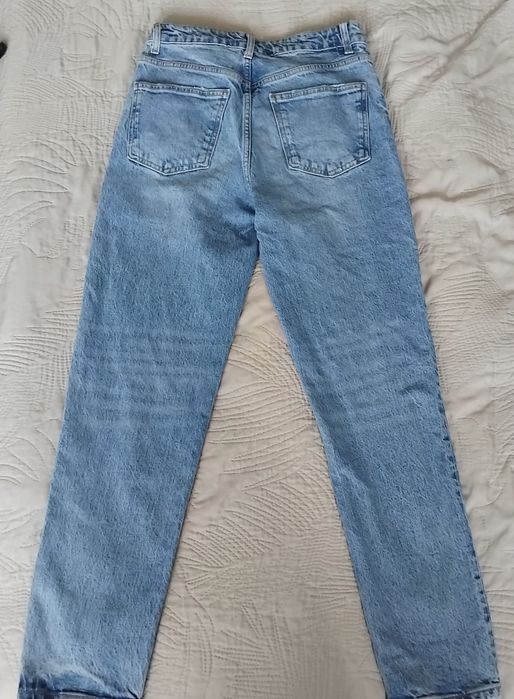 Дамски дънки Mom Zara 34