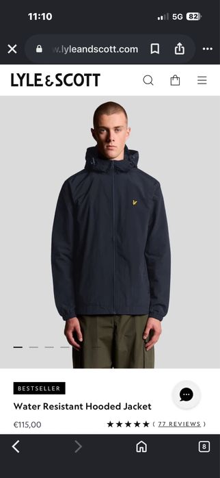 Ветровка lyle and scott