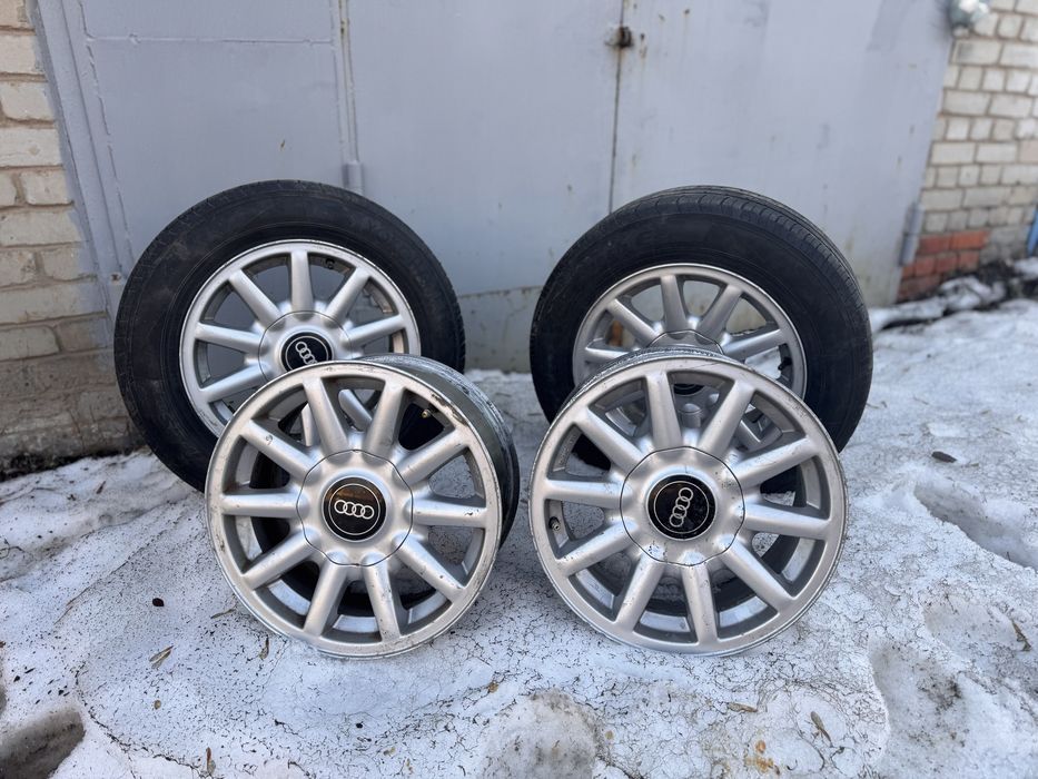 продам титанки R15 на ауди 100, а4