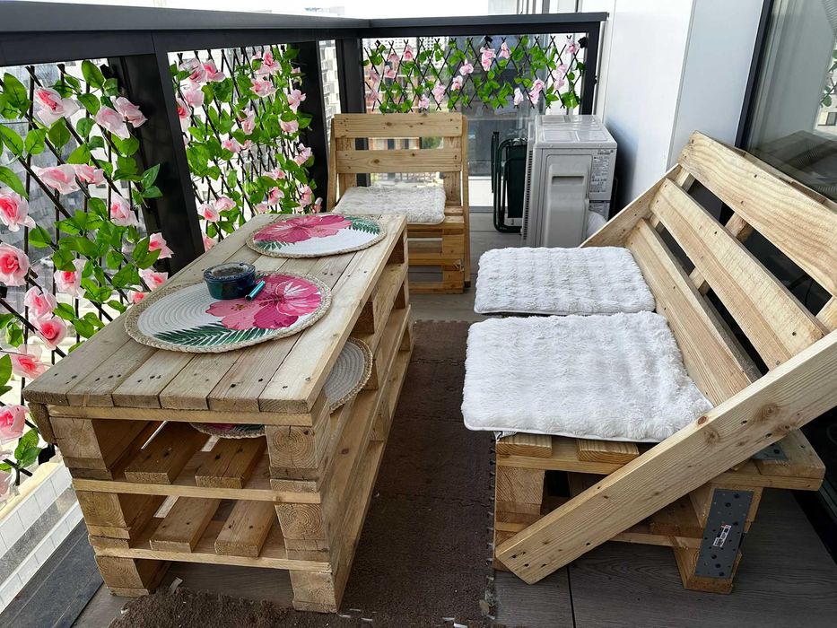 Mobilier din paleti pentru casa si gradina