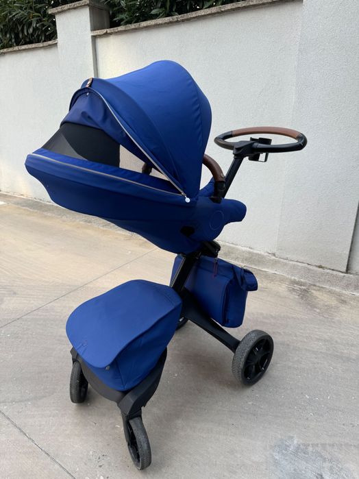 Бебешка количка Stokke® Xplory® X в син цвят