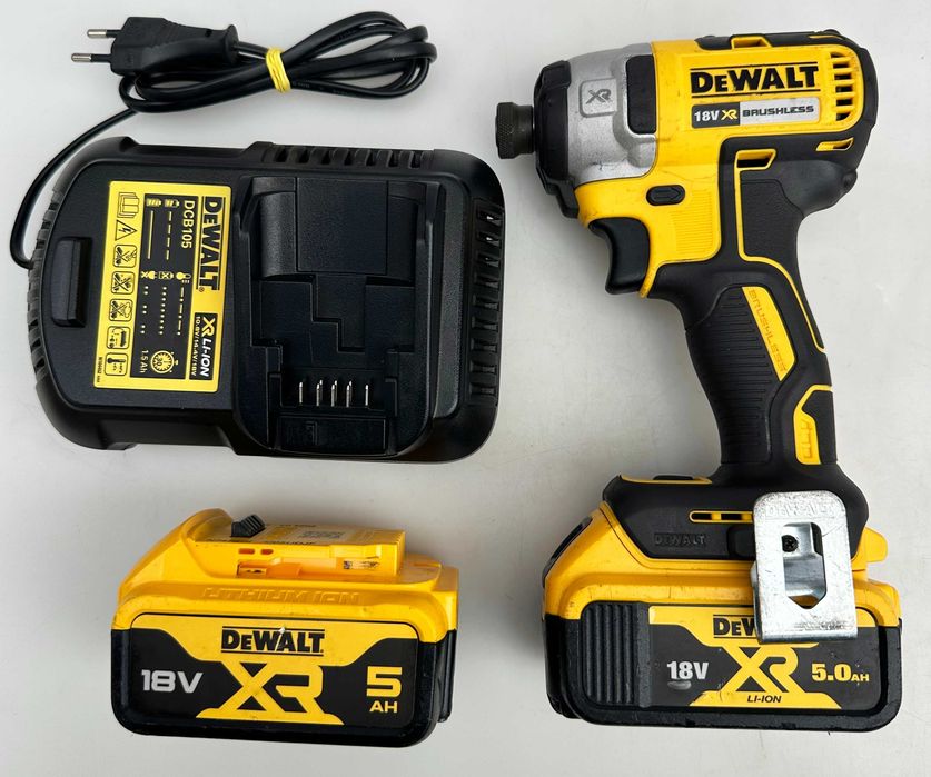 DeWALT DCF887 - Безчетков ударен импакт 2x18V 5.0Ah 205Nm