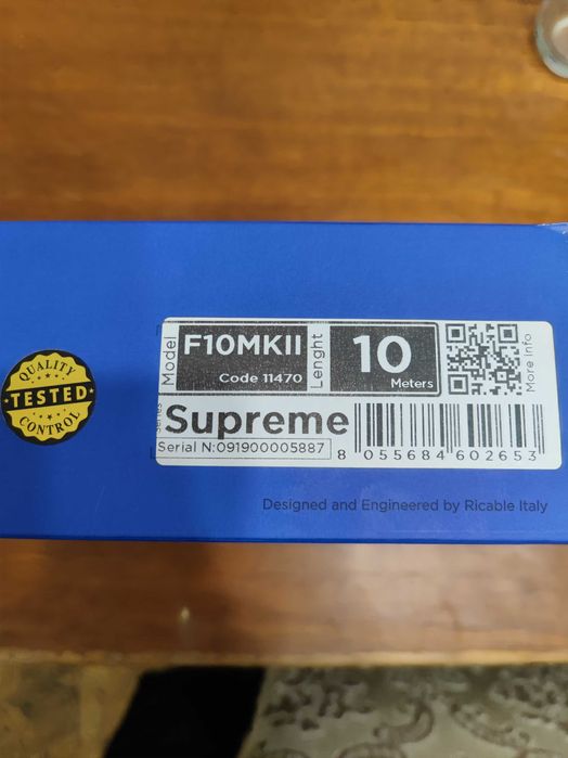 Висококачествен кабел HDMI AL SUPREME 2.0  Digital video cable Italy