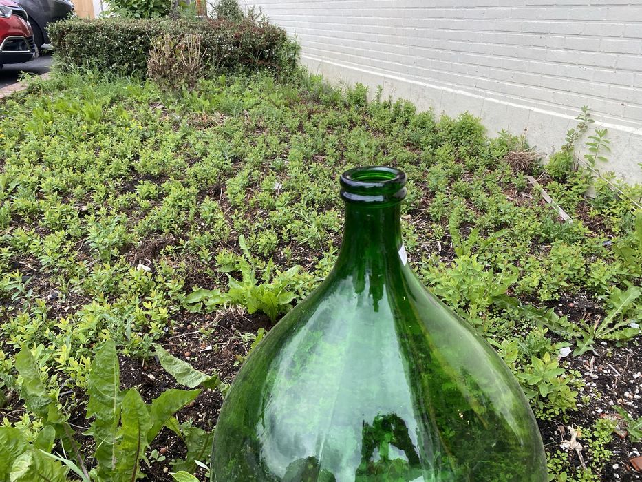 Френска бутилка от стъкло дамаджана 54 литра