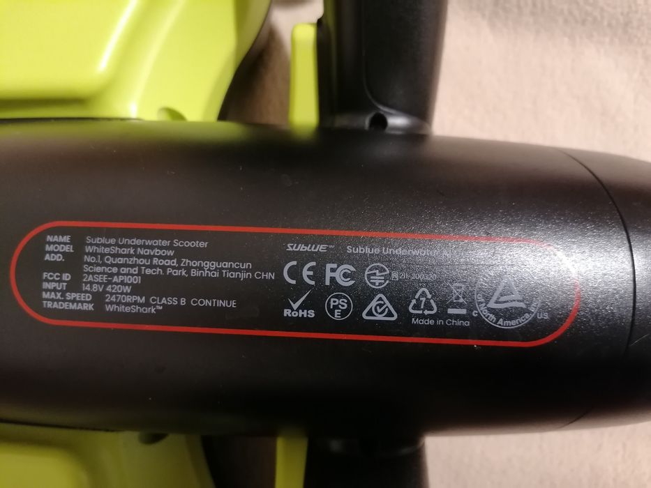 Подводен скутер SUBLUE  NAVBOW