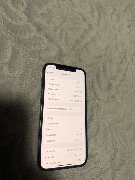 Iphone 12 64gb cu huse gratis