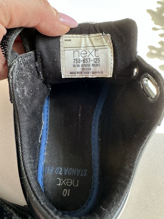 Кожаные туфли для мальчика, 28р