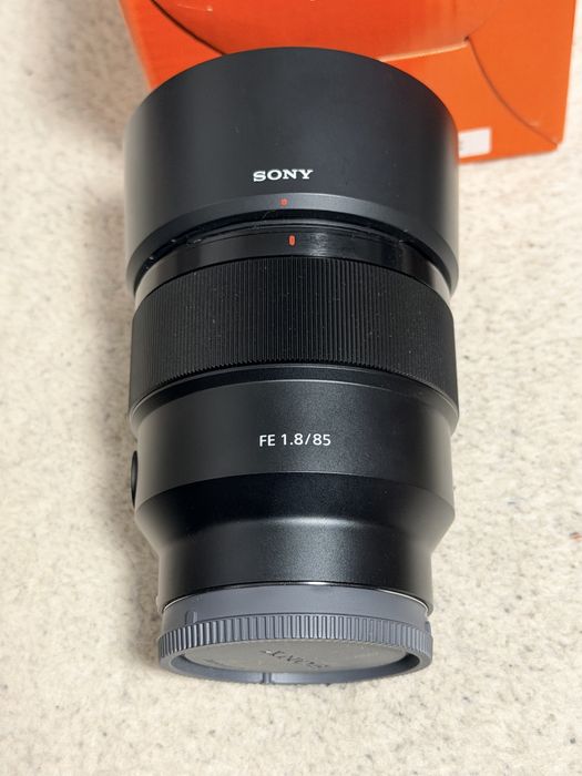 Obiectiv Sony FE 85mm F1.8  Full Frame Nou in cutie