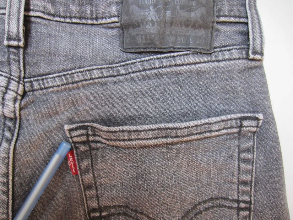 Blugi Levis 511,W30 L30,Talie=76cm,Lung=96cm,usor skinny,stare f. buna