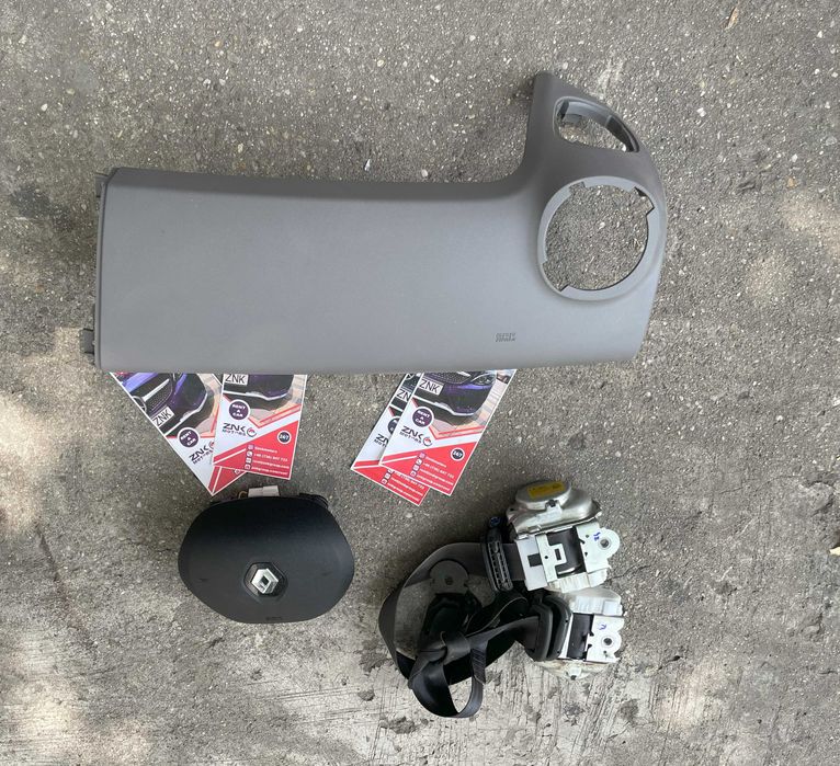 Renault Trafic - kit airbag volan pasager - set centuri de siguranta