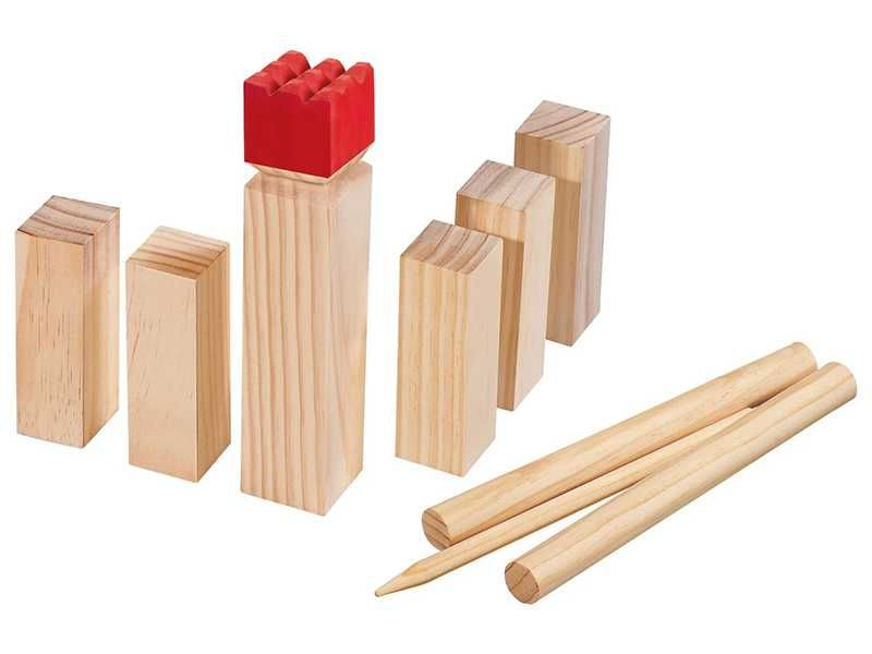 НОВИ! Шведски шах Kubb Game Викингски шах