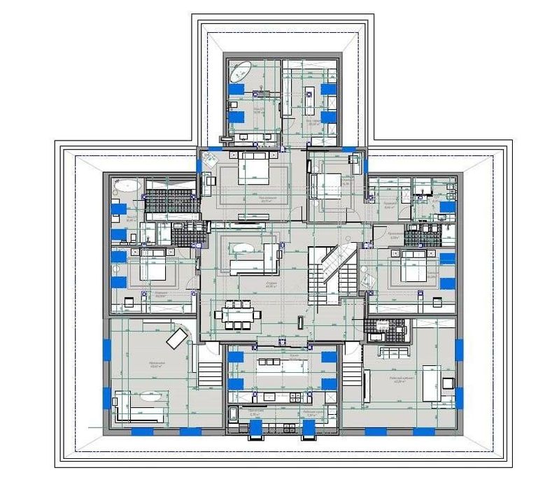 Квартира ЖК Shedevr 7/9/9 522,38 м2