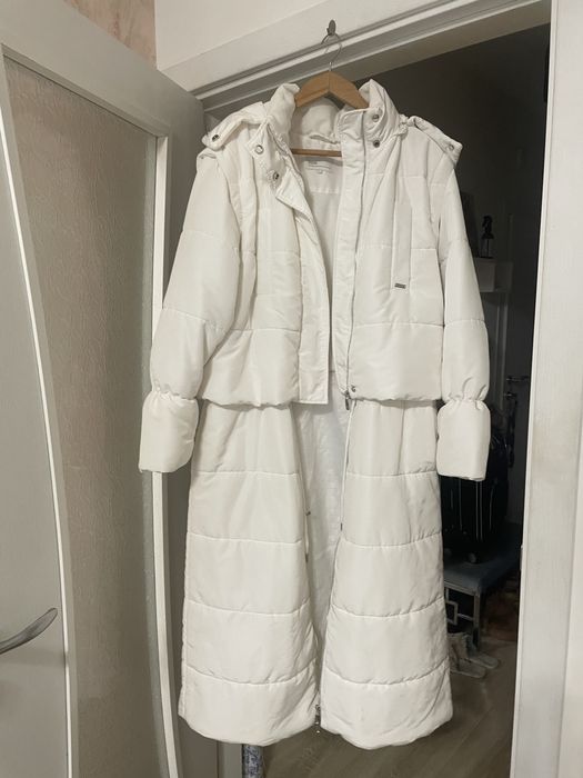 Дамско зимно палто Salsa (3 в 1) – Бяло – Размер L – Като ново!