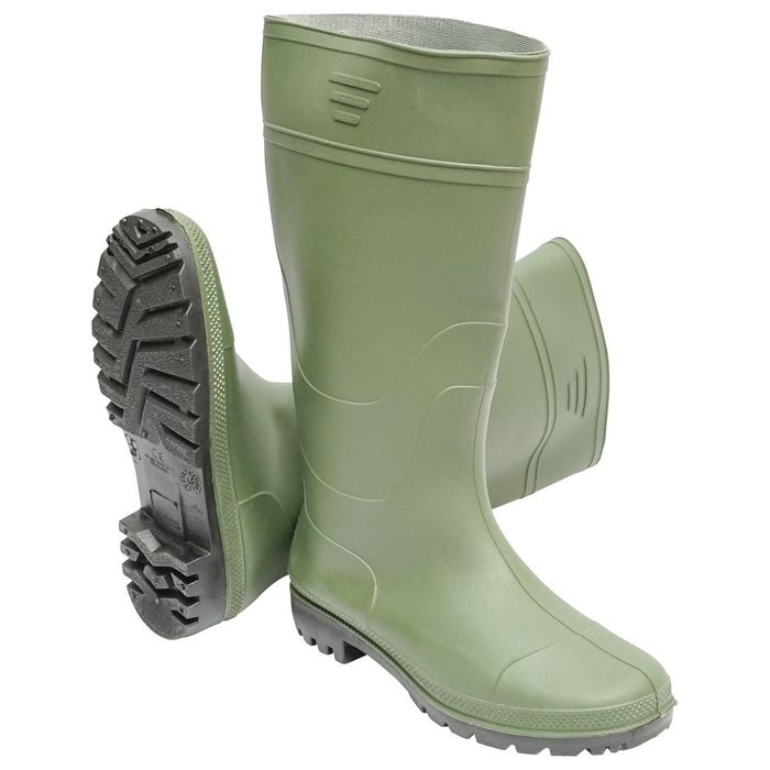 Cizme de protectie din PVC verde marimea 46 001GB