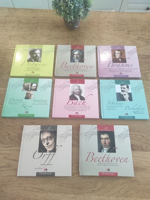 Colecția Mari Compozitori CD audio și carte