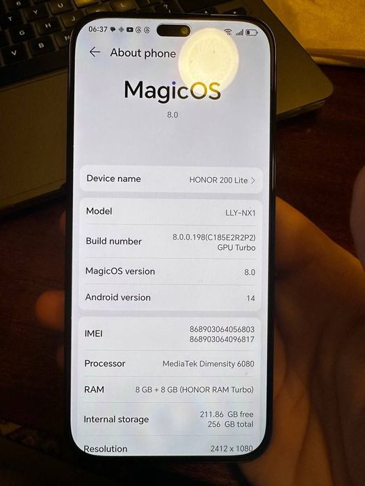 Honor 200 lite 256gb