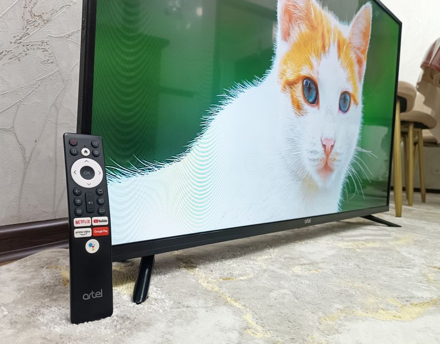Телевизор ARTEL 43" Smart в отличном состоянии.