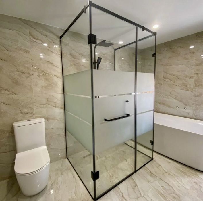 Душевые перегородки (кабины) стеклянные