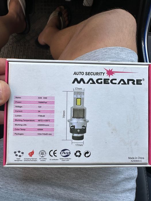 MAGECARE LED Scheinwerfer D2S D4S 700W 7700LM