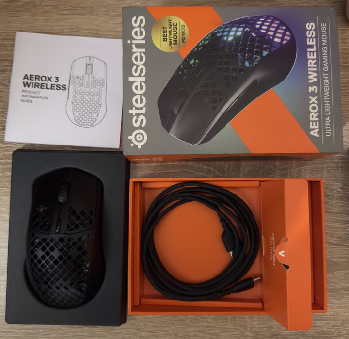 Steelseries Aerox 3 Wireless 2022 Onyx