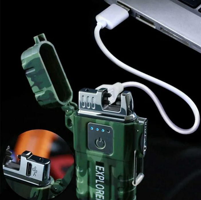 запалка ветроустойчива Explorer водоустойчива без пламък импулсна