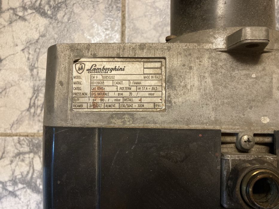 LAMBORGHINI - Arzator pe gaz pentru cazane normale/presurizate