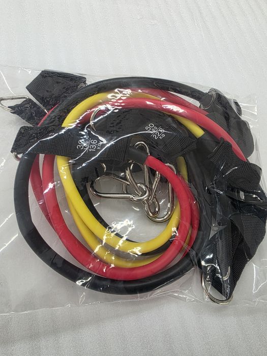 Мултифункционална Фитнес Дъска за лицеви опори с Ластици и Лост